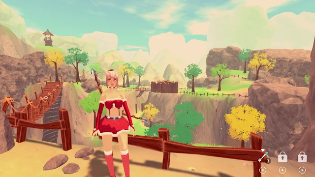 Cynthia: Hidden in the Moonshadow - 'Xmas' Costume screenshot 0