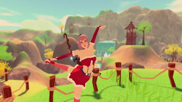 Cynthia: Hidden in the Moonshadow - 'Xmas' Costume screenshot 4