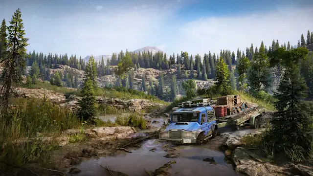 SnowRunner - Season 13: Dig & Drill screenshot 4