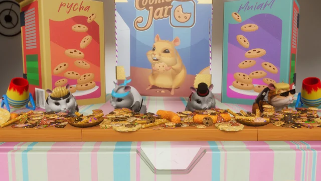 Hamster Playground - Eating Contest Game Mode screenshot 2