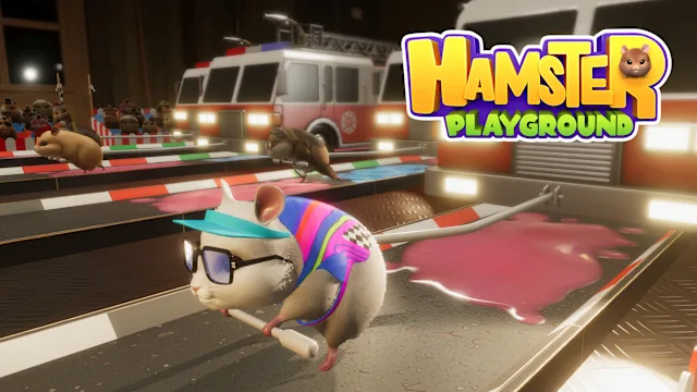 Hamster Playground - Vehicle Pull Game Mode