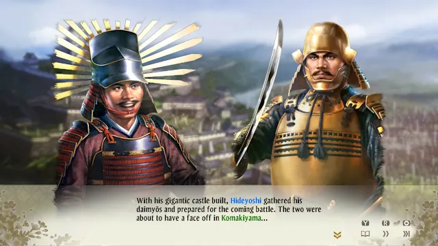 NOBUNAGA'S AMBITION: Awakening Scenario,"Battle of Komaki-Nagakute" screenshot 2