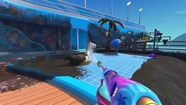 PowerWash Simulator – Cruise Ship Sun Deck – Summer 2024 screenshot 2