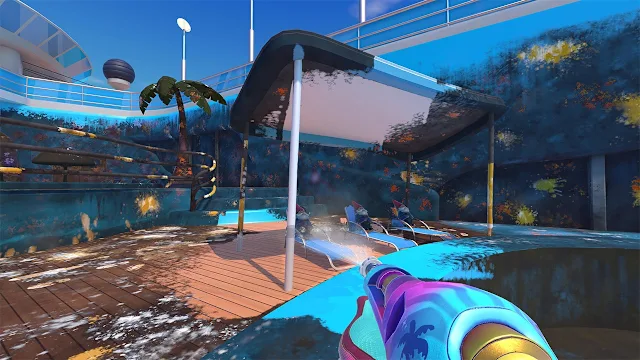 PowerWash Simulator – Cruise Ship Sun Deck – Summer 2024 screenshot 0