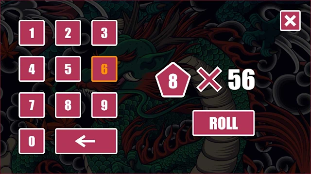 Easy Dice for RPG/Tabletop - Dragon Theme screenshot 0