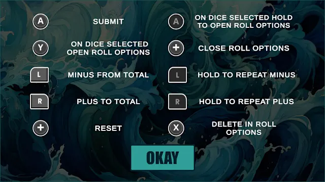Easy Dice for RPG/Tabletop - Wave Theme screenshot 2