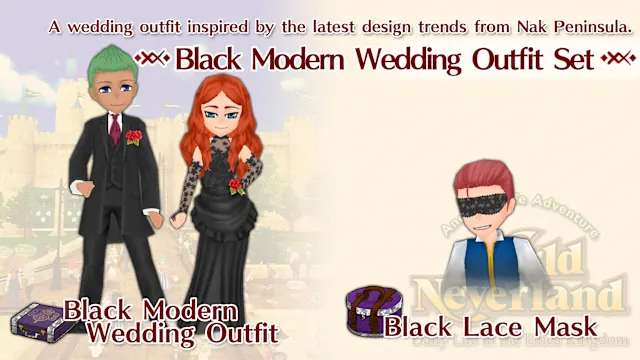 Black Modern Wedding Outfit Set
