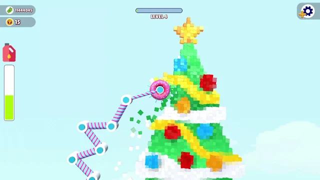Bucket Crusher: Holiday Spirit screenshot 2