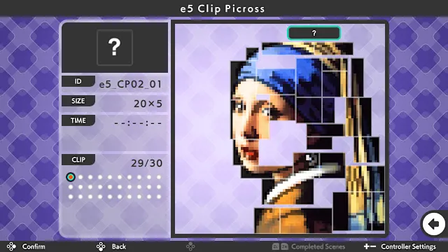 DLC "Picross e5" screenshot 2