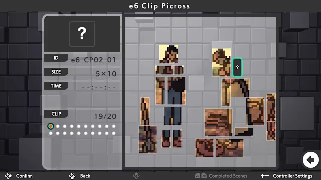 DLC "Picross e6" screenshot 2