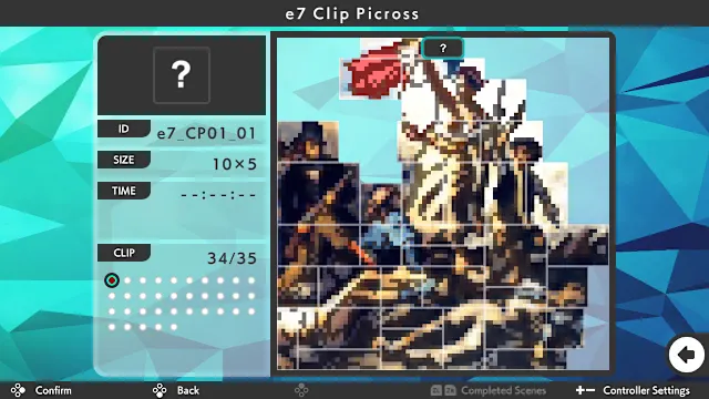 DLC "Picross e7" screenshot 2
