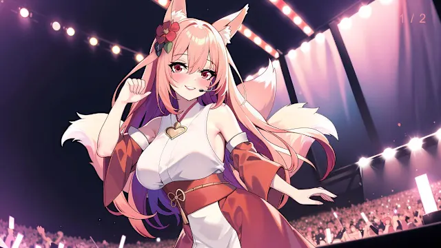 Singing Fox Ayame screenshot 0