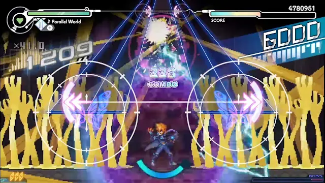 GUNVOLT RECORDS Cychronicle Song Pack 1 Lumen: ♪Rouge Shimmer ♪Parallel World ♪Glass Paradise ♪Last Wish screenshot 2