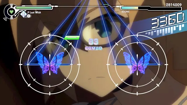 GUNVOLT RECORDS Cychronicle Song Pack 1 Lumen: ♪Rouge Shimmer ♪Parallel World ♪Glass Paradise ♪Last Wish screenshot 5