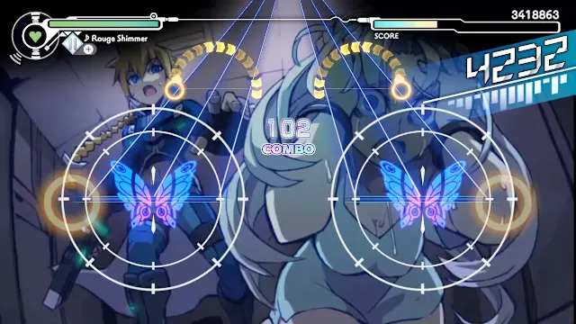 GUNVOLT RECORDS Cychronicle Song Pack 1 Lumen: ♪Rouge Shimmer ♪Parallel World ♪Glass Paradise ♪Last Wish screenshot 0