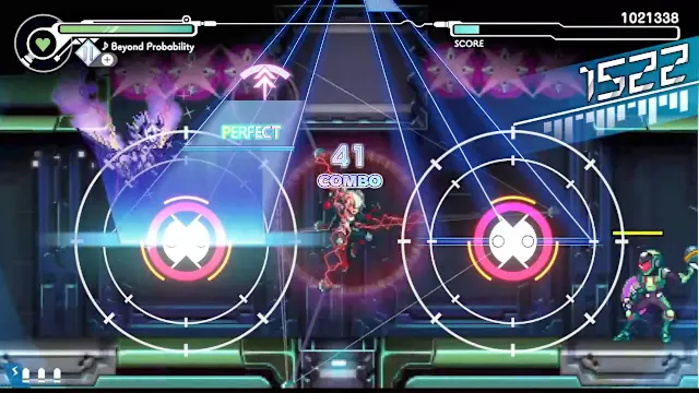 GUNVOLT RECORDS Cychronicle Song Pack 4 Lola: ♪Raison d'Etre ♪Search Light ♪Beyond Probability ♪Love's Sanctuary screenshot 3