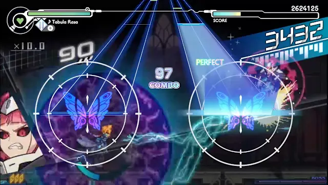 GUNVOLT RECORDS Cychronicle Song Pack 5 Lumen: ♪Sakura Efflorescence ♪Cyanotype ♪Tabula Rasa ♪Reincarnation Fateful screenshot 3