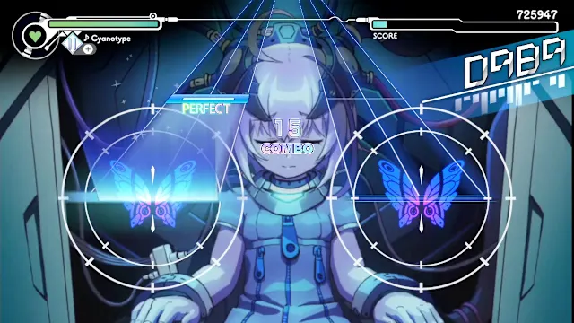 GUNVOLT RECORDS Cychronicle Song Pack 5 Lumen: ♪Sakura Efflorescence ♪Cyanotype ♪Tabula Rasa ♪Reincarnation Fateful screenshot 2