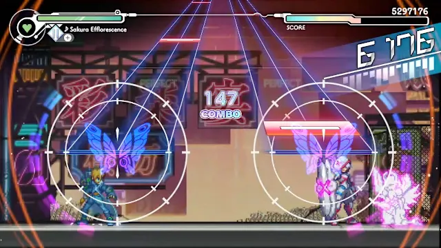 GUNVOLT RECORDS Cychronicle Song Pack 5 Lumen: ♪Sakura Efflorescence ♪Cyanotype ♪Tabula Rasa ♪Reincarnation Fateful screenshot 0