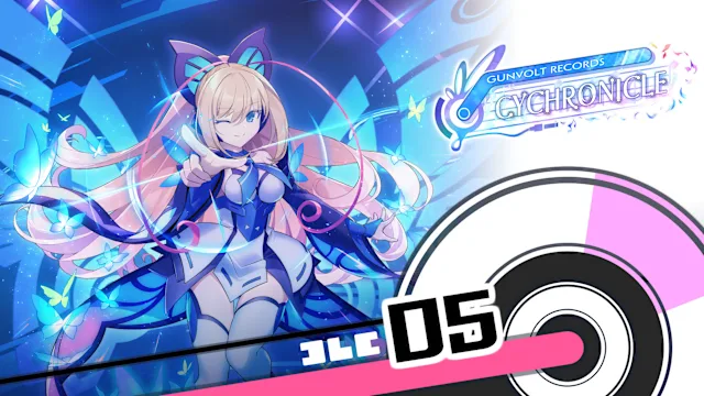 GUNVOLT RECORDS Cychronicle Song Pack 5 Lumen: ♪Sakura Efflorescence ♪Cyanotype ♪Tabula Rasa ♪Reincarnation Fateful
