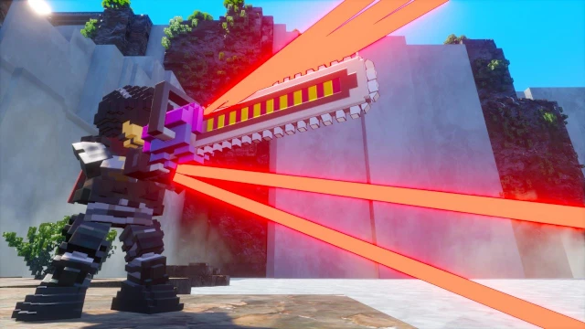"Additional Weapon" Short Range, but Strong: Recruit Laser Chainsaw (Heavy Hitter) screenshot 1
