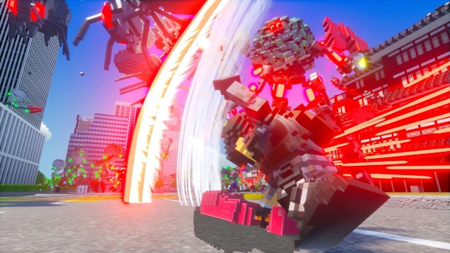 "Additional Weapon" Charge-Slash & Slash Waves: Recruit Dynamo Blade (Close-Range) screenshot 2
