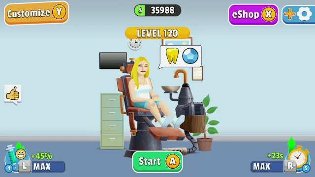 Dentist Bling: Mad Scientist screenshot 0