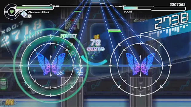 GUNVOLT RECORDS Cychronicle Song Pack 6 Lumen & Luxia: ♪Nebulous Clock ♪Iolite ♪Paradox Stage ♪Afsān screenshot 2