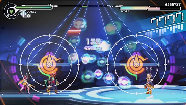 GUNVOLT RECORDS Cychronicle Song Pack 6 Lumen & Luxia: ♪Nebulous Clock ♪Iolite ♪Paradox Stage ♪Afsān screenshot 0