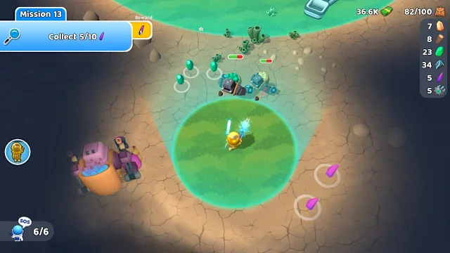 Life Bubble: Golden Suit screenshot 0