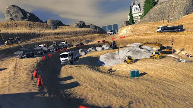Construction Machine Simulator: New Truck - Thunder MKT screenshot 4