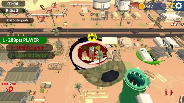 Hole io: Warzone DLC screenshot 2