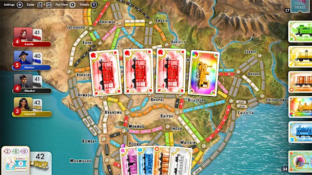 Ticket to Ride®: India Expansion screenshot 2
