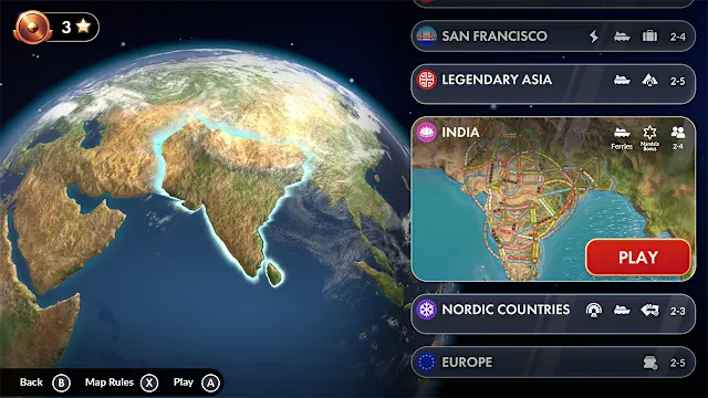Ticket to Ride®: India Expansion screenshot 0