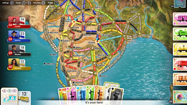 Ticket to Ride®: India Expansion screenshot 3