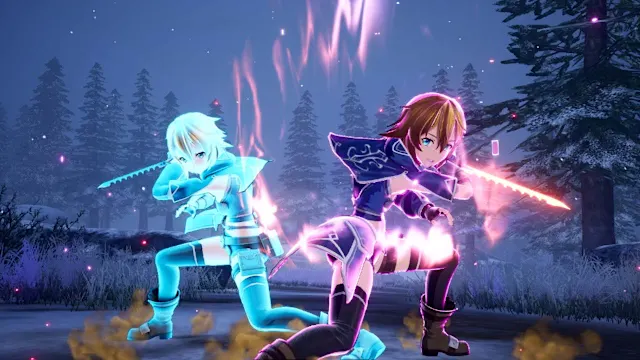 SWORD ART ONLINE Fractured Daydream - Moonlit Night Fragment screenshot 4