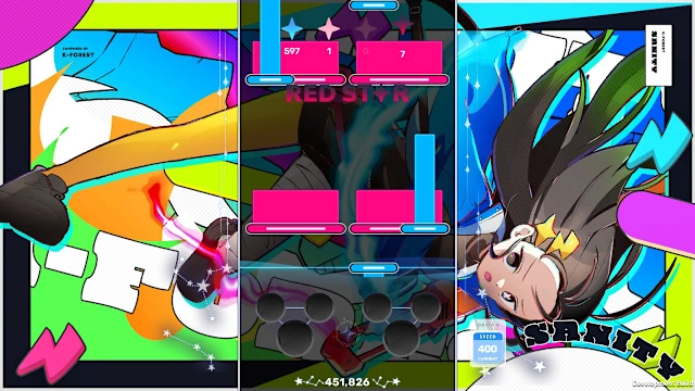 Sixtar Gate: STARTRAIL - Oshiribeat Pack screenshot 1