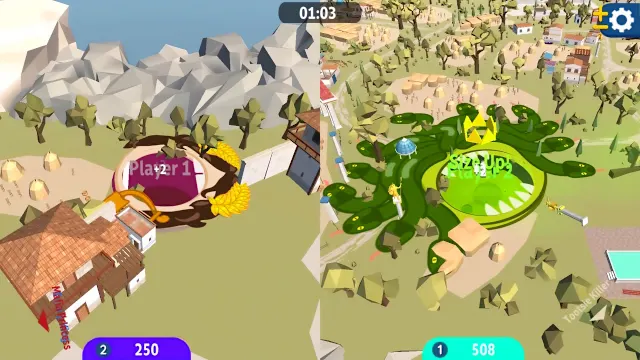 Hole io: Ancient DLC screenshot 5