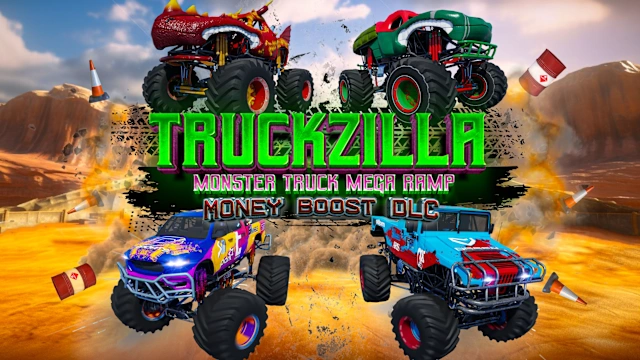 Truckzilla - Monster Truck Mega Ramp: Money Boost DLC