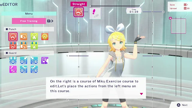 Miku Exercise Editor screenshot 1