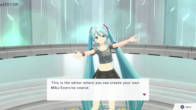 Miku Exercise Editor screenshot 0