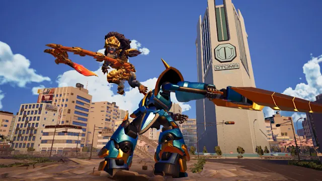GigaBash - Mighty DLC: R.O.J.A.K & Balzarr screenshot 5
