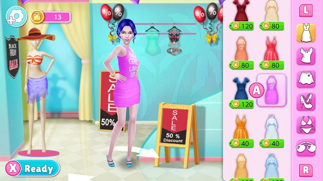 Shopping Mall Girl: Summer Time screenshot 5