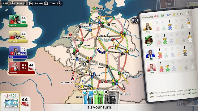 Ticket to Ride®: Germany Expansion screenshot 3