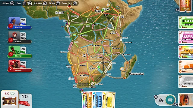 Ticket to Ride®: Heart of Africa Expansion screenshot 0