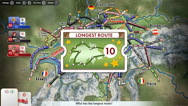 Ticket to Ride®: Switzerland Expansion screenshot 4