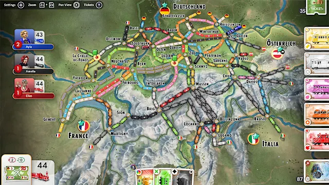 Ticket to Ride®: Switzerland Expansion screenshot 0