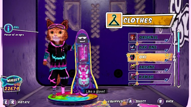 Gori Cuddly Carnage : Neon Neko Triple Skin Pack screenshot 2