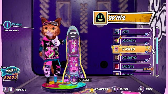 Gori Cuddly Carnage : Neon Neko Triple Skin Pack screenshot 1