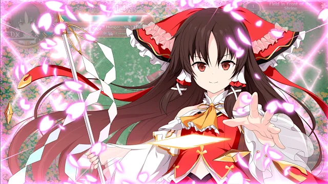 "Reimu Hakurei" Elegant Shrine Maiden Robe screenshot 0